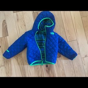The North Face toddler reversible coat